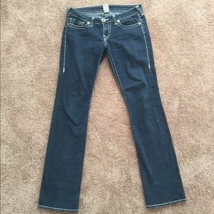 True Religion Dark Blue bootcut Jeans 31/34